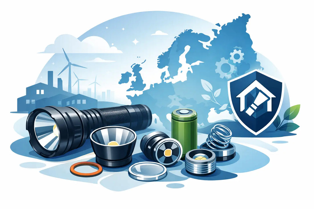 Flashlight Spare Parts Europe for Long-Term Use