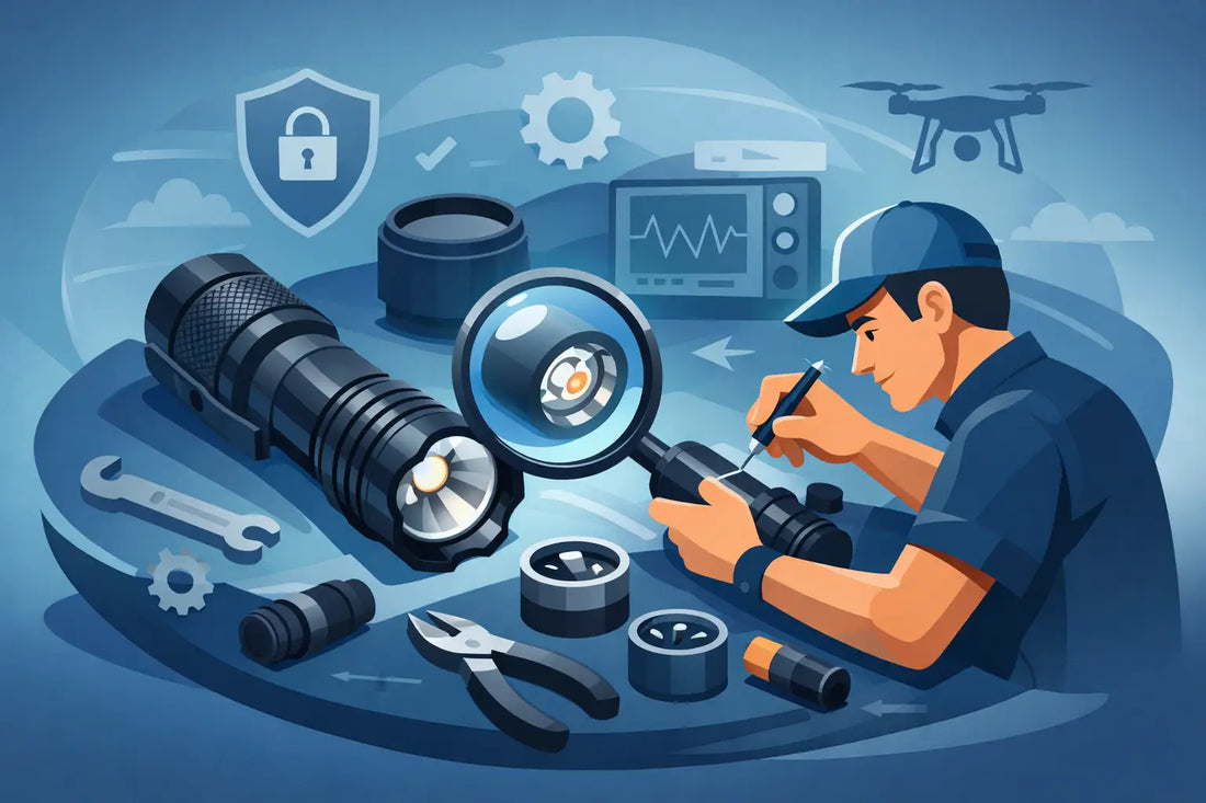 How to Repair Tactical Flashlight Issues Fast