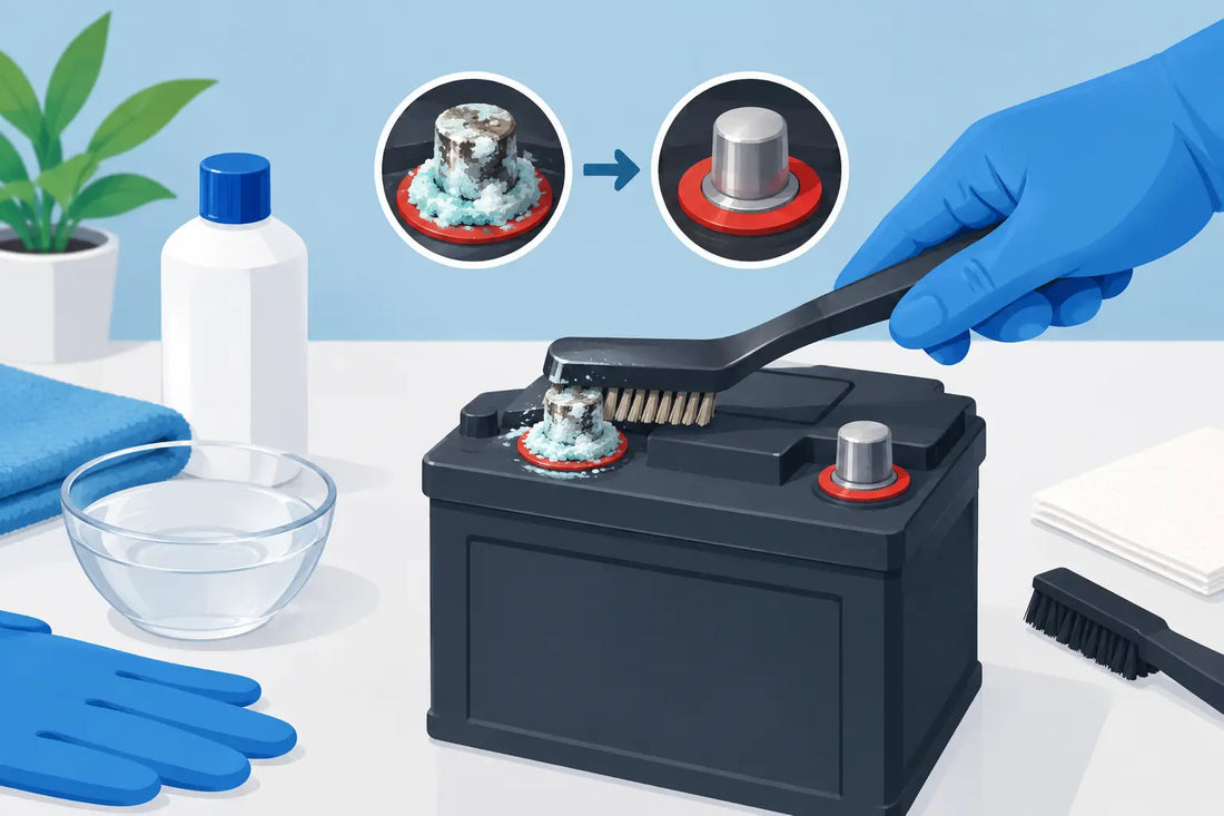 How to Clean Corroded Battery Contacts Safely
