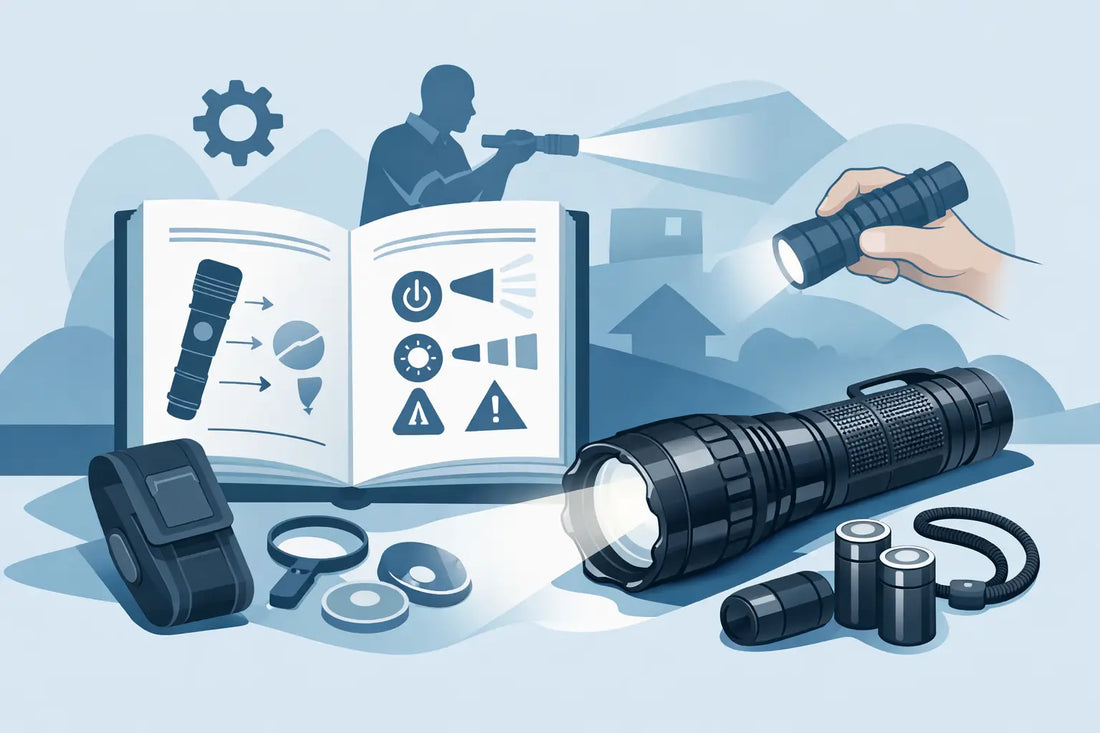 Tactical Flashlight User Manual Basics
