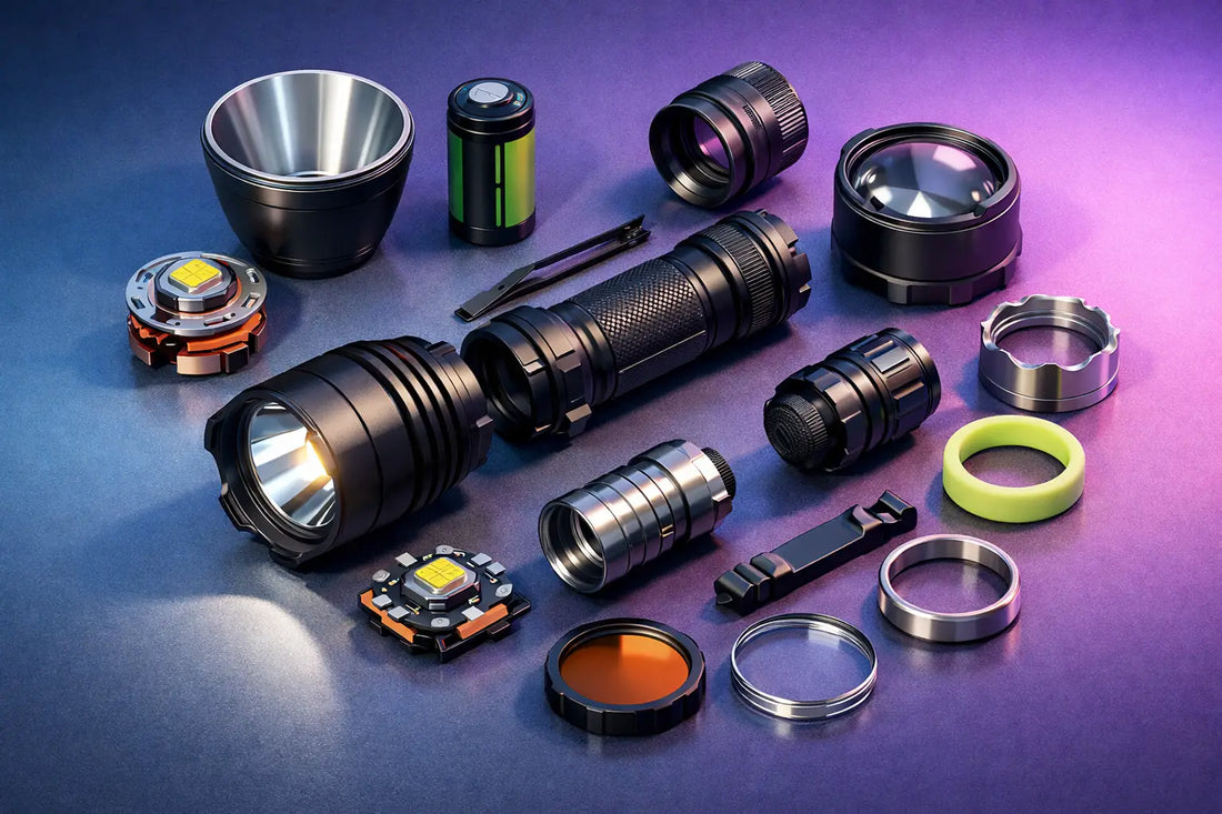 Upgradeable Flashlight Parts That Matter