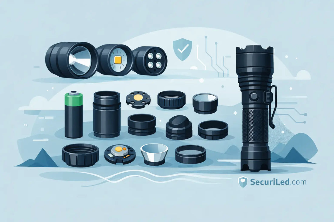 A Guide to Modular Flashlight Parts