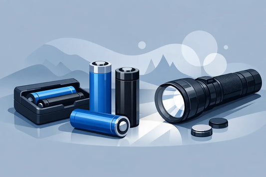Spare Lithium Ion Batteries for Flashlights