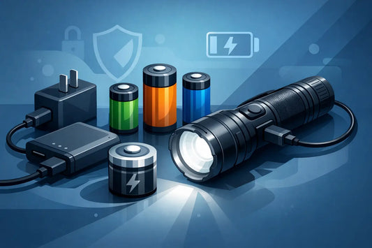 USB Rechargeable Tactical Flashlight Battery Guide