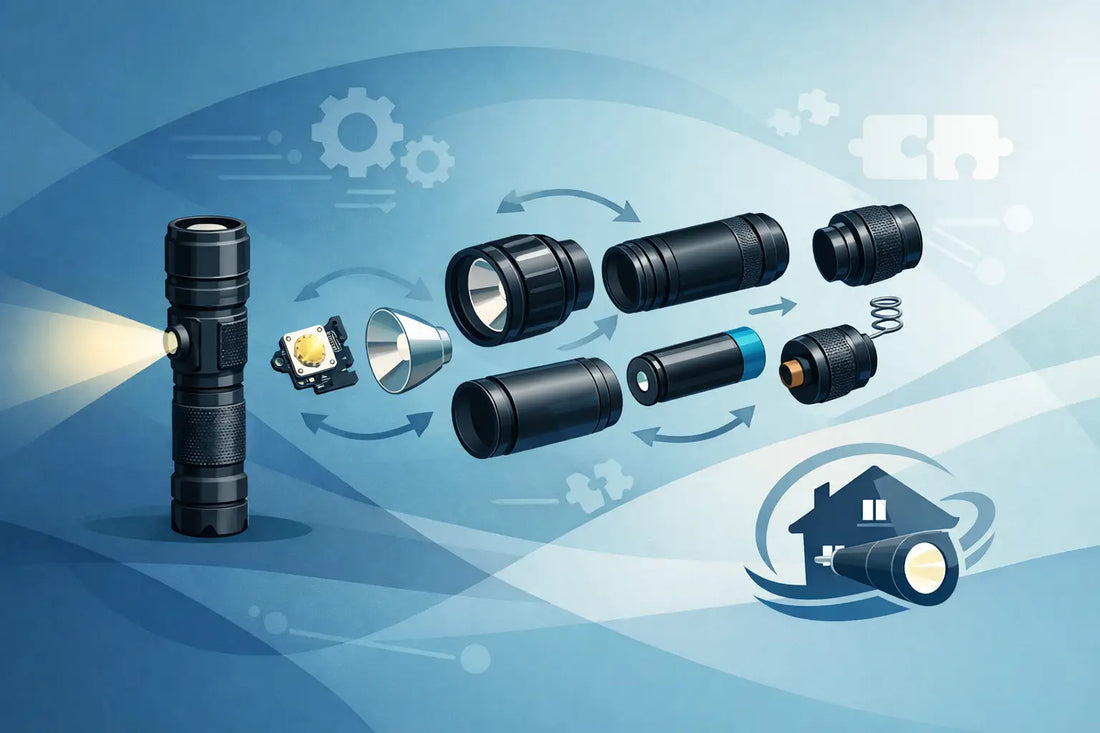 Are Flashlight Parts Interchangeable?