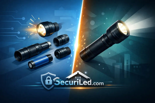 Modular Flashlight vs Sealed Flashlight