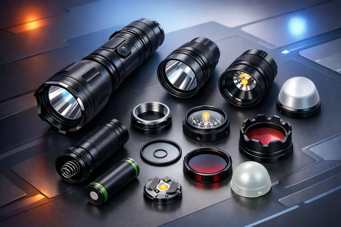 Why Interchangeable Flashlight Components Matter
