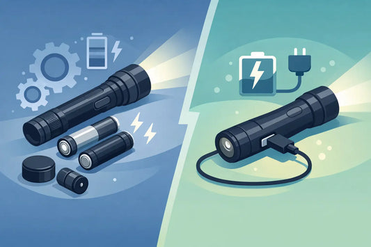 Replaceable Battery Torch vs Integrated Models